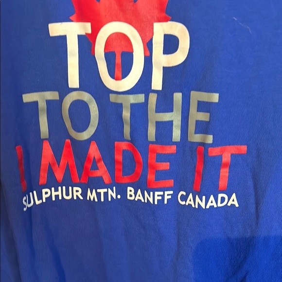 Vibrant Blue Long Sleeve Graphic Tee - Picture 4 of 8